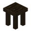 Stripped Dark Oak Stool
