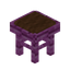 Brown Pink Bioshroom Seat