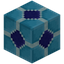 Decorated Light Blue Glazed Terracotta