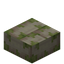 Mossy Travertine Brick Slab