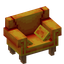 Orange Armchair