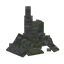Ruined Rounded Pillar Lower Stone