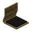 Black Floor Chair (Oak)