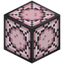 Arched Pink Stained Glass Pillar