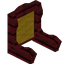 Yellow Demonic Fancy Seat Back