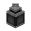 Gray Smooth Stone Lantern