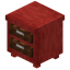 Stripped Redwood Double Drawer