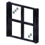 Umbran Four Pane Window