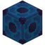 Blue Glazed Terracotta Pillar Top