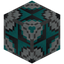Starry Cyan Glazed Terracotta