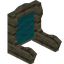 Cyan Cypress Fancy Seat Back