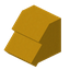 Yellow Concrete Steep Base Roof