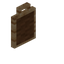 Brown Pine Tall Seat Back