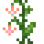 Peach Leather Flower