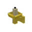 Golden Wall Candle Holder