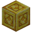 Bordered Raw Gold Block