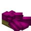 Pink Longer Roof Slab (Bamboo)
