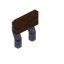 Brown Otherplanks Raised Seat Back