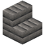 Corner Pearl Brick Stairs