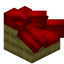 Red Longer Roof Block (Bamboo)
