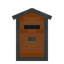Orange Letter Box