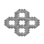 Diorite Honeycomb Paving