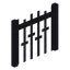 Gothic Metal Fence