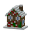 Gingerbread House Mantel Decoration