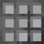 Square Gray Stained Glass Pane