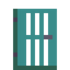 Warped Tropical Door