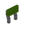 Lime Fungyss Raised Seat Back