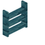 Blue Bioshroom Potion Shelf