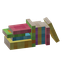Row Of Small Pastel Books