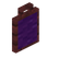 Purple Redwood Tall Seat Back