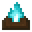 Dark Oak Soul Campfire
