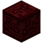 Runic Carved Red Nether Bricks