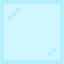 Icy Blue Stained Glass Pane