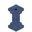Ice Standing Torch - L