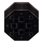 Black Copper Wrapped Locometal Boiler