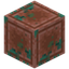 Smooth Inlayed Raw Copper Block
