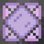 Large Diamond Purple Stained Glass Pane
