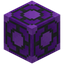 Purple Glazed Terracotta Pillar Top