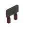 Light Gray Scarlet Raised Seat Back