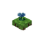 Floating Light Blue Flower