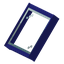 Blue Concrete Attic Roof