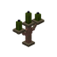 Exposed Green Copper Candelabra