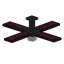Crimson Ceiling Fan Light