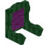 Magenta Green Enchanted Fancy Seat Back