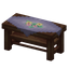 Sewing Table with Tablecloth