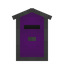 Purple Letter Box
